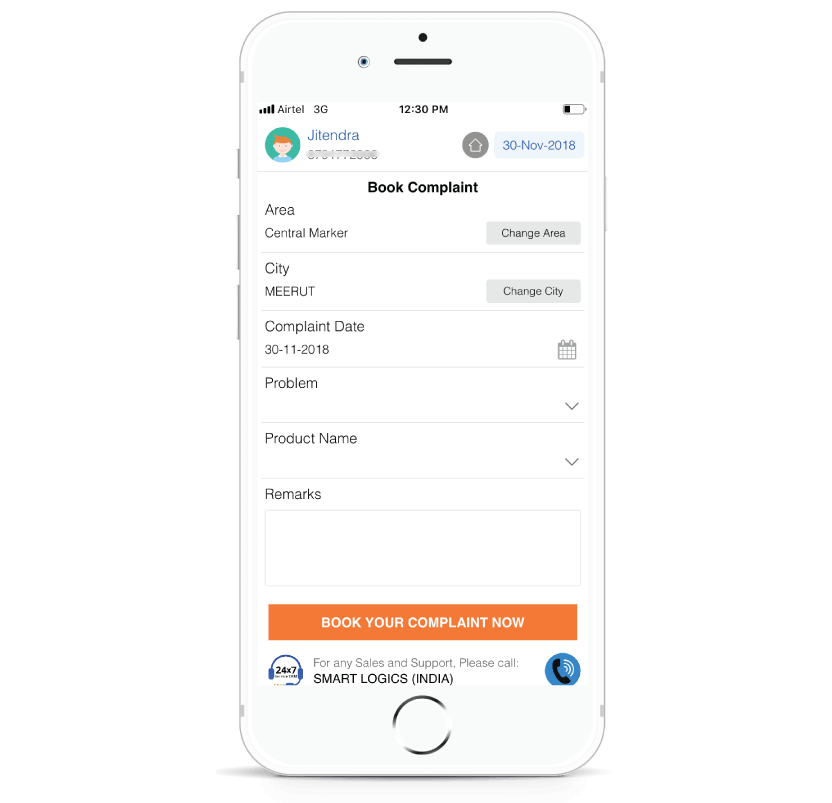 Service CRM for  Business