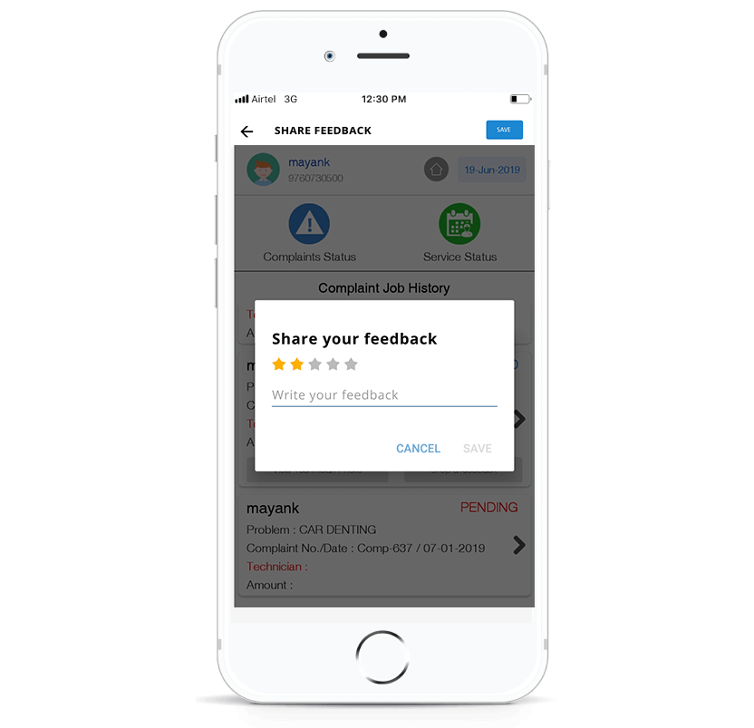 Service CRM for  Business