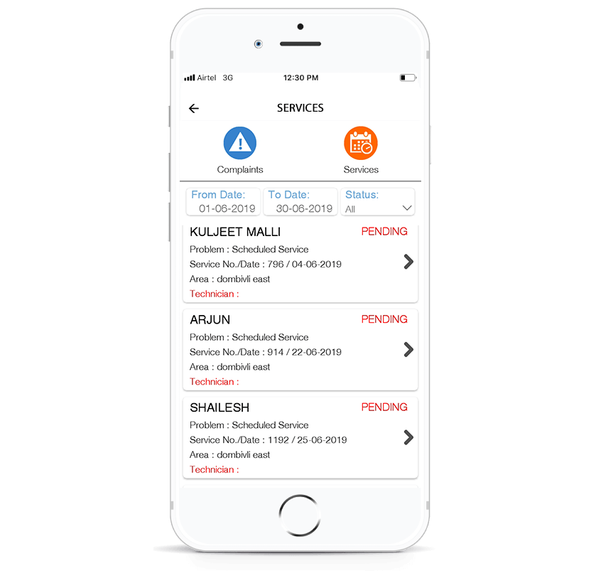 Easy Service Reminders